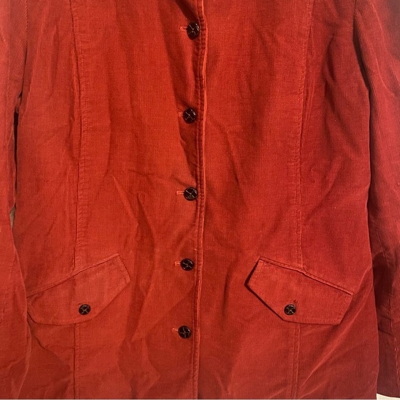 Orvis Sporting Traditions Women’s Thick Button Down Blazer Jacket Coat Sz L - Picture 3 of 4